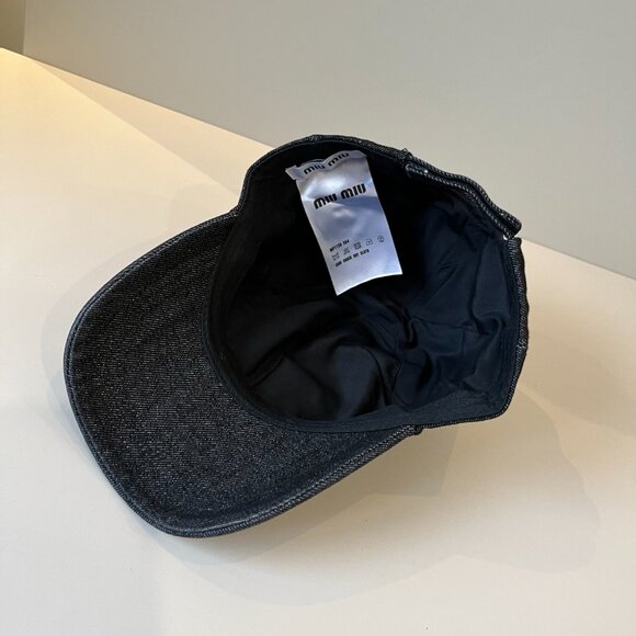 Miu miu baseball cap sun hat